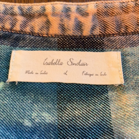 Anthropologie Isabella Sinclair Plaid Tunic - Picture 10 of 10